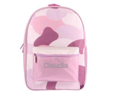 Large Lilac Dunes Personalised Backpack