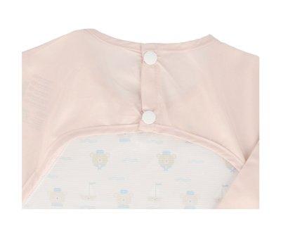Simon Bear Long Sleeve Bib