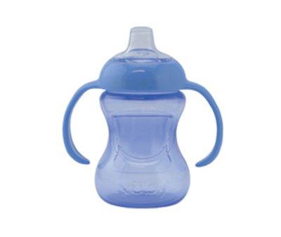 Mini Taza Antiderrame de Fcil Agarre con Tapa Higinica Blue