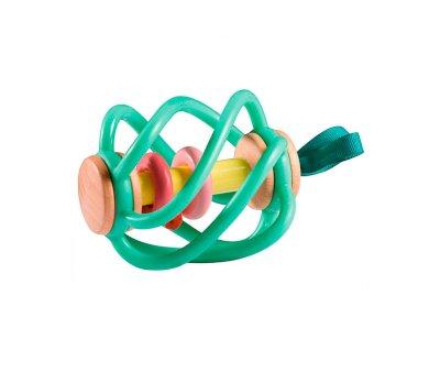 Rattle-Teether Apple Grab