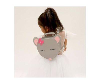 Sac  Dos Sumi Petite Souris Grise