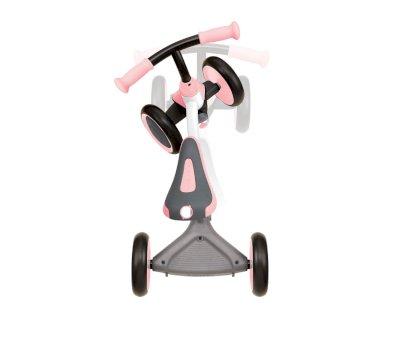 Bicicleta de aprendizagem 3 em 1 Rosa pastel