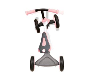 Bicicleta de aprendizagem 3 em 1 Rosa pastel