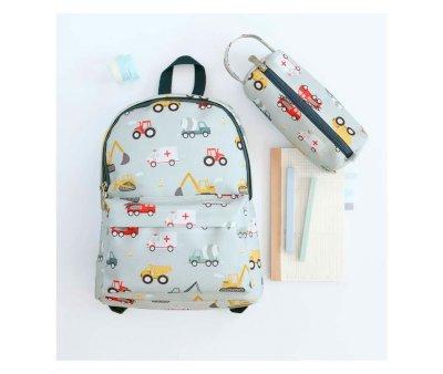 Mochila Infantil Mini Vehicles Personalizable