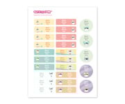 Pack Combi Esther Gili Pastel Termoadesive+Adesive