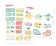 Pack Combi Esther Gili Pastel Termoadesive+Adesive