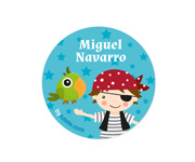 Pack 3 Distintivi Personalizzati Pirata