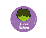 Pack 3 Distintivi Personalizzati Eroi