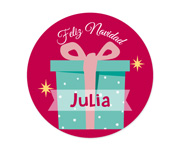 Pack 3 Distintivi Personalizzati Pap Noel ES Bimba