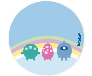Pack 3 Distintivi Personalizzati Marziani