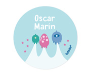 Pack 3 Distintivi Personalizzati Marziani