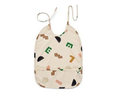 Bib Lai Bib Graphic Alphabet/Sandy