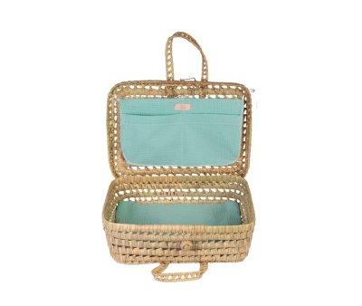 Palm Leaf Suitcase Green Musa