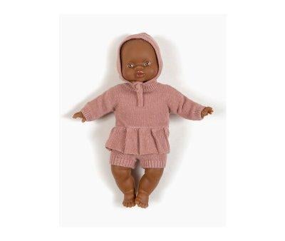 Cuffietta Tricot Bambole Soft Elie Rosa