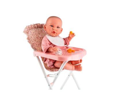 Martina High Chair with Tray and Bib for Dolls