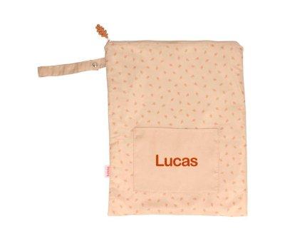 Borsa Impermeabile Grande Leaves Sand Personalizzabile