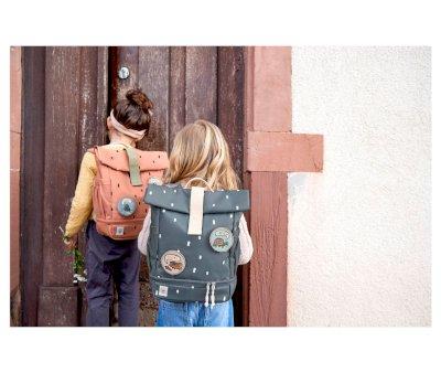 Rolltop Mini Backpack Happy Blue