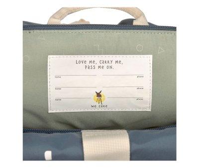 Rolltop Mini Backpack Happy Blue
