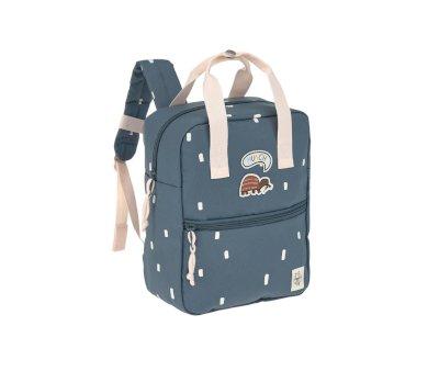 Square Mini Happy Blue Personalised Backpack