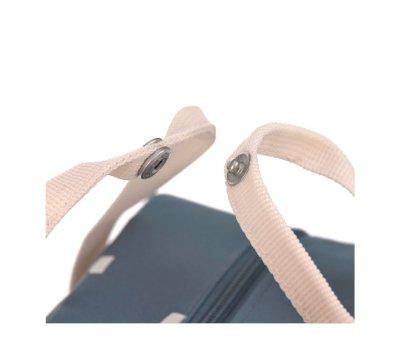 Square Mini Happy Blue Personalised Backpack