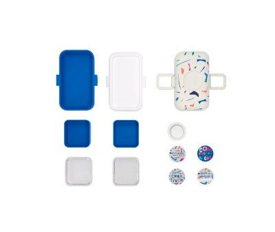 Lunch Box MB Tresor Catimini Blue Terrazzo