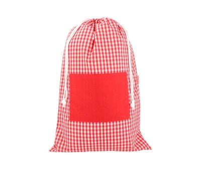 Bolsa para Muda de Roupa Personalizada Vichy Vermelho