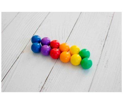 Pack Connetix 12 Rainbow Balls