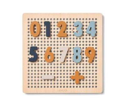 Puzzle Ainsley Sea Blue Multi Mix