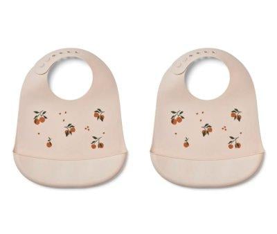 2 Bibs Tilda Peach/Sandy
