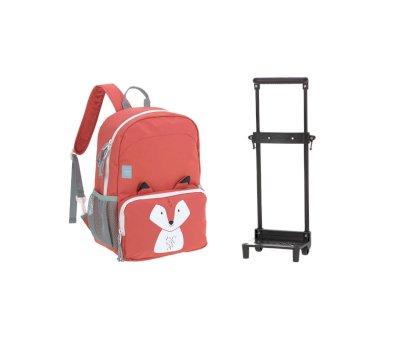 Backpack with Personalised Fox Trolley