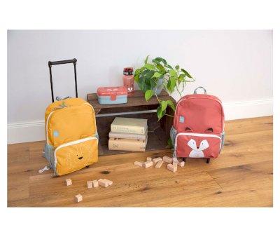 Backpack with Personalised Fox Trolley