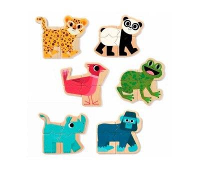 Puzzle Magnetico Mixanimo