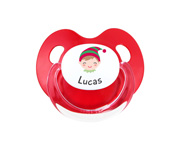 Chupeta Personalizada Retro Duende Menino