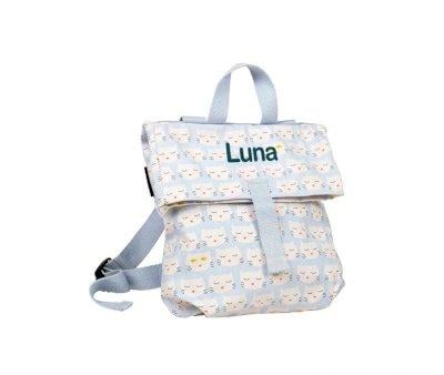 Mini Zaino Messenger Cat Personalizzabile