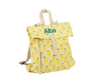 School Messenger Backpack Les Citrons Personalised