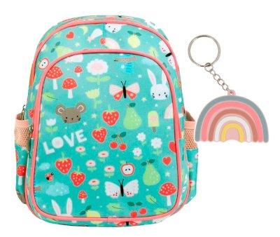 Backpack with Thermal Pocket Joy + Rainbow Keychain Gift