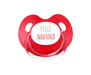 Chupete Retro Feliz Navidad