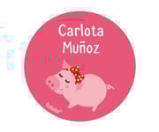 Pack 3 Distintivi Personalizzati Maialina