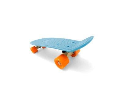 Skate Penny Board Blue Orange