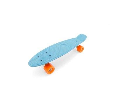 Skate Penny Board Blue Orange