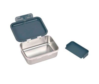 Lunch Box Steel Happy Prints Blue