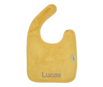 Timboo Bib Honey Yellow Personalised