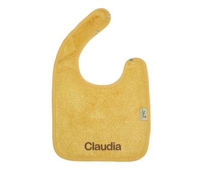 Timboo Bib Honey Yellow Personalised