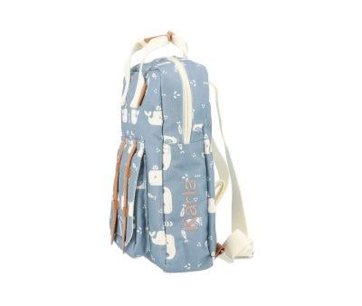Mini Zaino Fresk Indigo Dots Personalizzabile