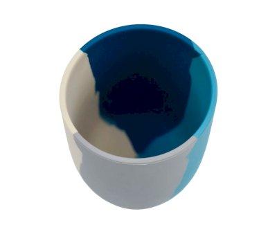 2 Vasos de Silicona Color Splash Desert Teal Ombre