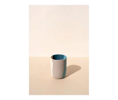 2 Vasos de Silicona Color Splash Desert Teal Ombre
