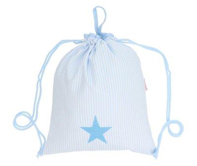 Mochila Saco Personalizada Oxford Azul