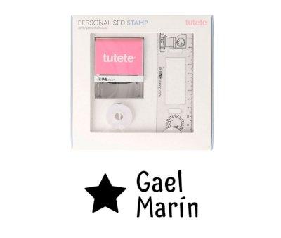 Timbro per tessuti Personalizzato Big Star + Nastro Capi Scuri