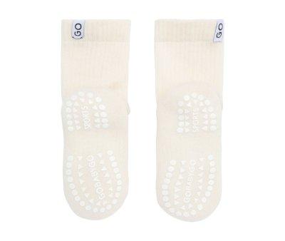 Chaussettes de sport  semelle antidrapante blanc cass