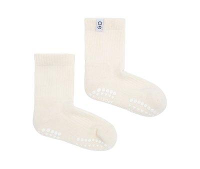 Chaussettes de sport  semelle antidrapante blanc cass